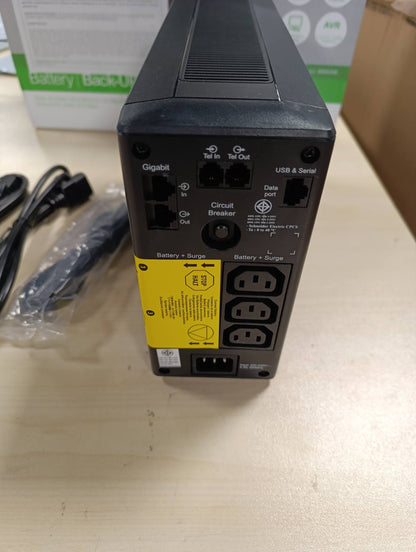 308517 - APC BY SCHNEIDER ELECTRIC Back UPS Pro - BR900MI - UPS 900VA - 6 priza IEC, ndërfaqe LCD, mbrojtje e linjës së të dhënave 1 Gb