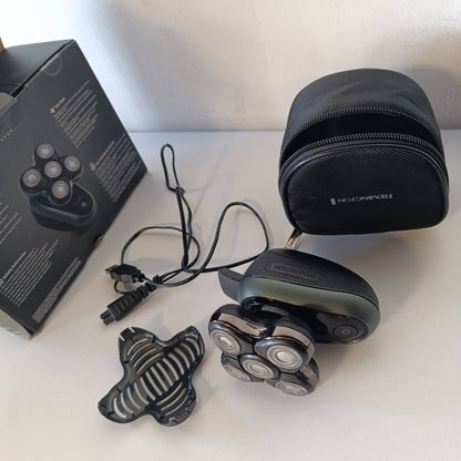 307214 - REMINGTON Makinë rroje elektrike për flokë tullace XR1600 - Funksioni Turbo Boost, 5 koka rroje, rruajtje e butë maks. 0.2 mm, dhomë për mbledhjen e qimeve, prerës detajesh, rezistente ndaj ujit