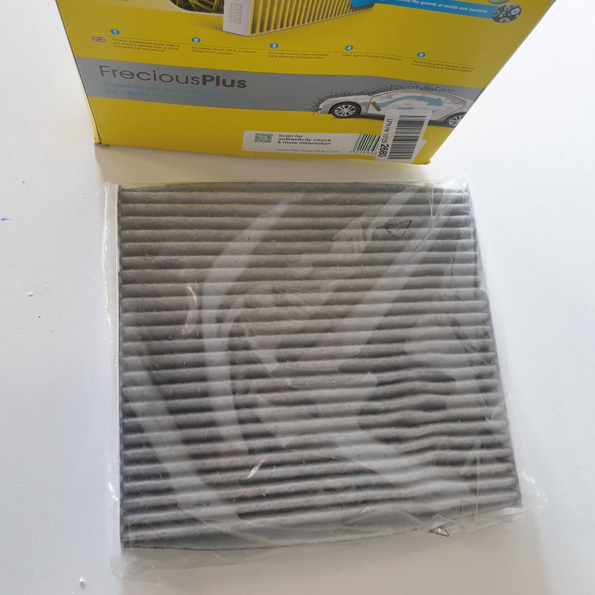 313820 - MANN-FILTER Filtri i ajrit të kabinës FP 2043 biofunksional për makina dhe furgonë