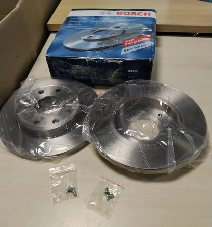 312668 - BOSCH Disqe Frenash BD786 - të certifikuara ECE-R90-1, set me 2 disqe, Gri