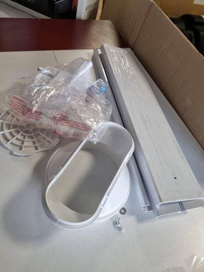 313492 - Guarnicion dritareje për ajër të kondicionuar, kit zëvendësues, për tub shkarkimi ajri, 4 copë