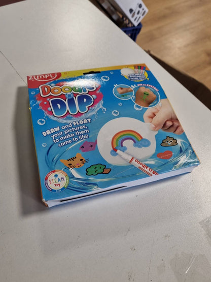 336738 - ZIMPLI Doodle N Dip, 8 x Shënjues Magjikë, paletë vizatimi, stilolapsa magjikë me ujë