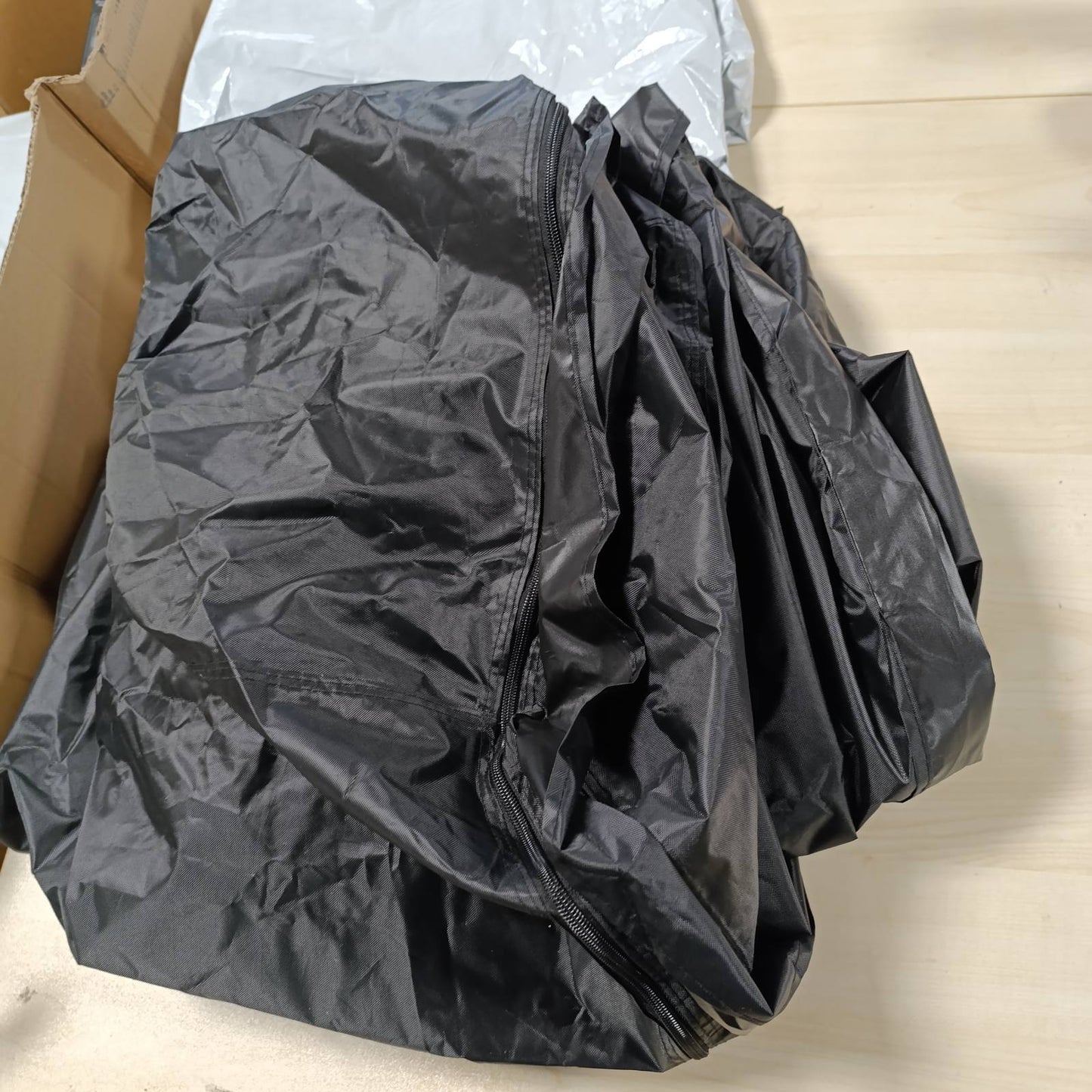 184612 - AIPWERER Çantë Ruajtjeje për Jastëkë Mobiljesh Kopshti, Mbulesë Jastëku Papërshkueshme nga Uji në Material 600D Oxford e Zëzë, 175x55x75cm, për Shezllon dhe Dekorim Krishtlindjesh