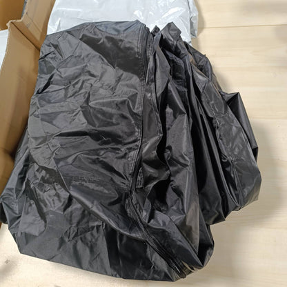 184612 - AIPWERER Çantë Ruajtjeje për Jastëkë Mobiljesh Kopshti, Mbulesë Jastëku Papërshkueshme nga Uji në Material 600D Oxford e Zëzë, 175x55x75cm, për Shezllon dhe Dekorim Krishtlindjesh