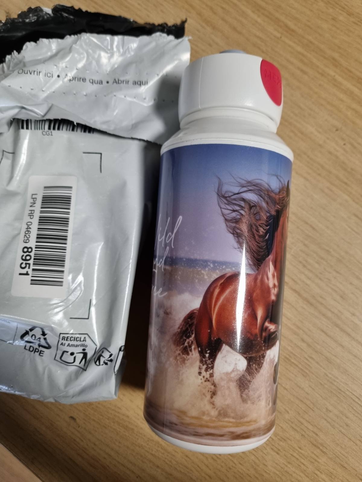 186386 - MEPAL - Shishe Uji Kampusi e Hapshme 400ml, e Papërshkueshme nga Rrjedhja, E Ripërdorshme, Pa BPA, e Sigurt për Lavatriçe - Kali i Egër