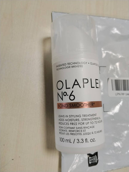 298363 - OLAPLEX - No. 6 Bond Smoother, Krem për Stilimin e Flokëve pa Lënë, Zbut, Kondicionon dhe Forcon, Kontroll i Kaçurrelave deri në 72 Orë, Për të Gjitha Llojat e Flokëve, 100ml