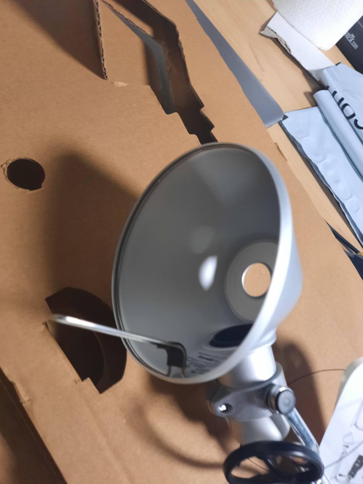 255017 - ARTEMIDE Tolomeo Micro, Kapëse alumini