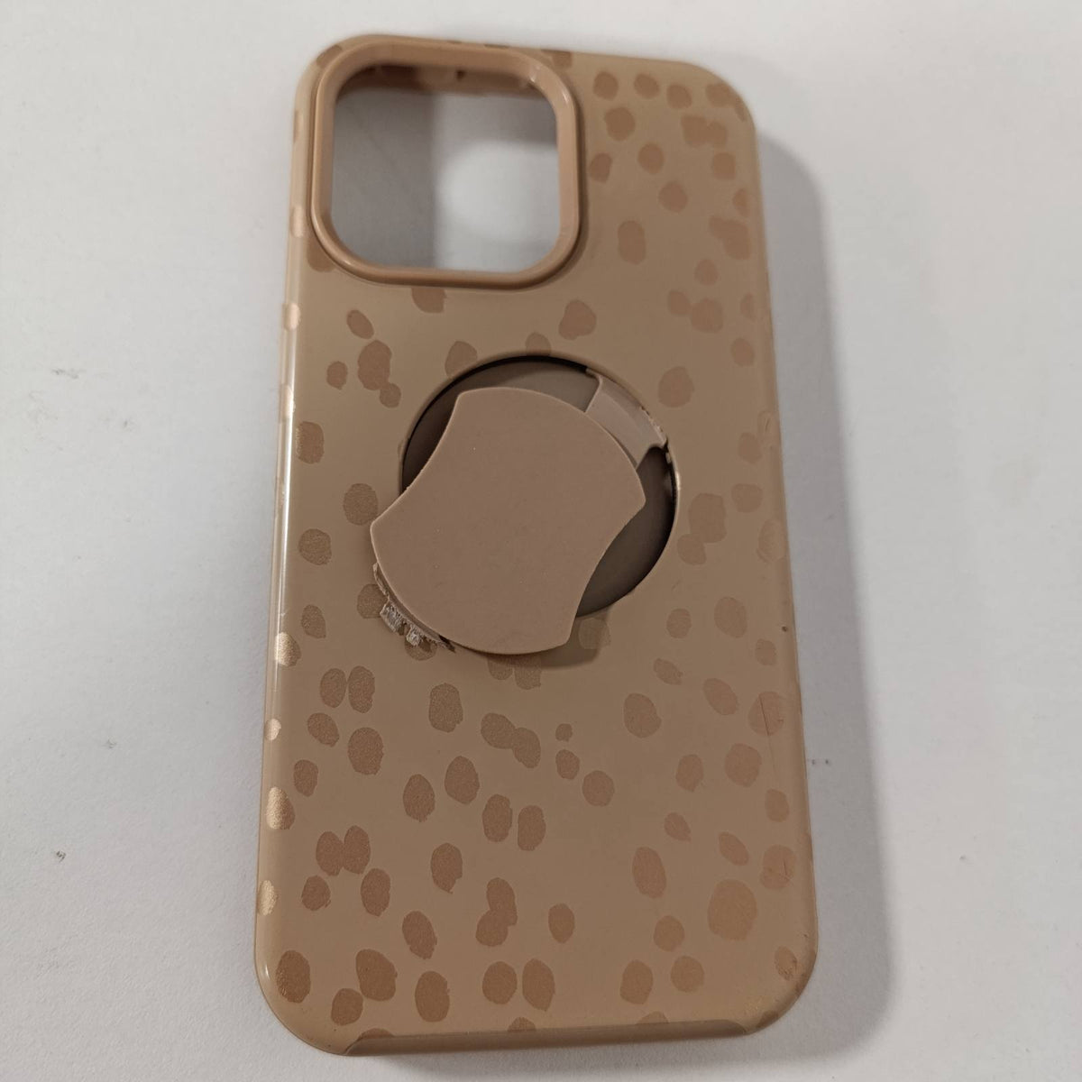 295738 - OTTERBOX Mbrojtëse për iPhone 15 Pro Max, Symmetry Ottergrip, dizajn i hollë, ngjyrë kafe