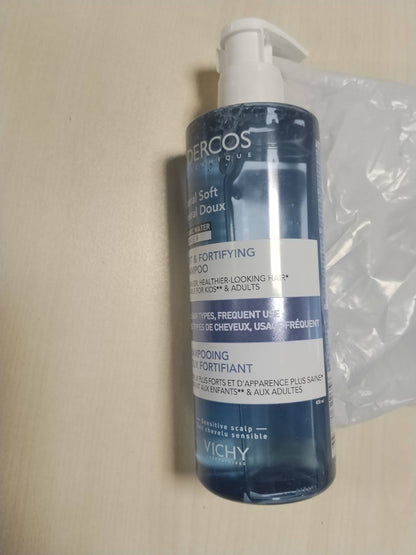 306547 - VICHY Shampo e butë forcuese Dercos - 400 ml - Për të gjitha llojet e flokëve - Përdorim i shpeshtë