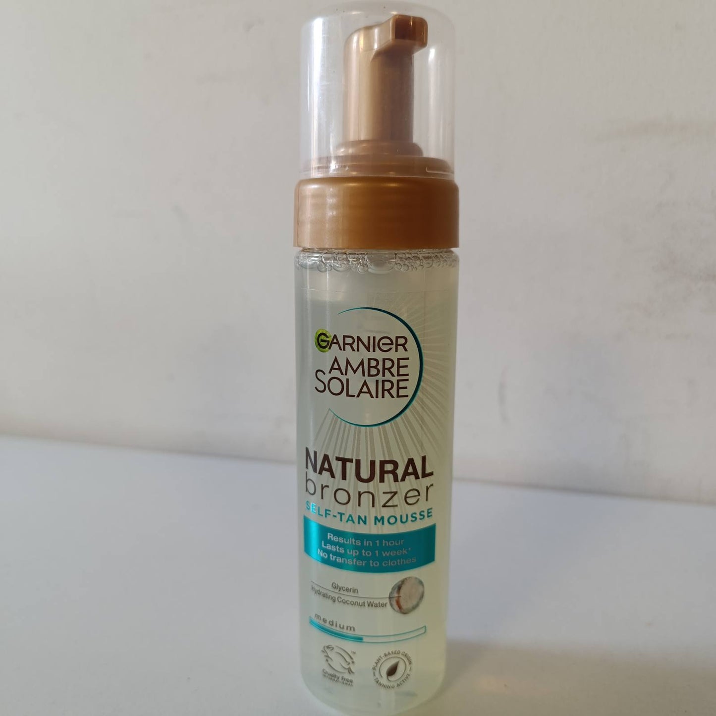272067 - Ambre Solaire Natyrore Bronzer Self Tan Mousse (kokosit), 300 g, vegane, e errët