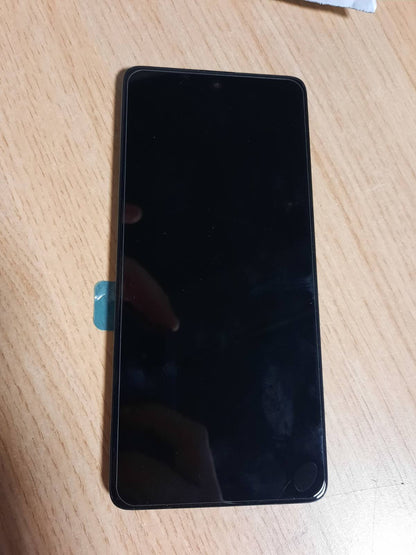 308765 - EKRAN ZËVENDËSUES RONGZY për Samsung Galaxy A71 A715, ekran LCD Incell dhe digjitalizues me prekje, nuk mbështetet gjurma e gishtave