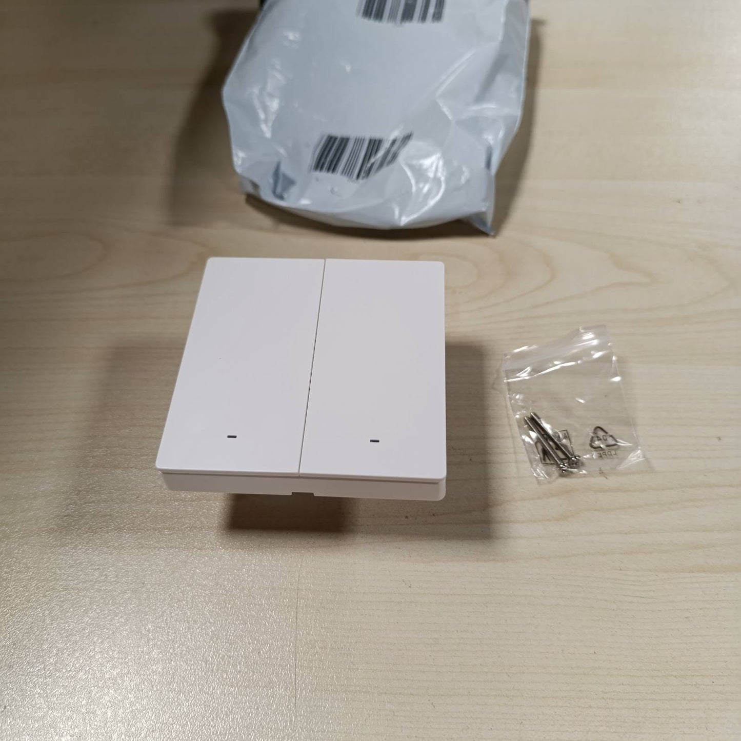 293269 - SONOFF Ndërprerësi inteligjent i dritës Zigbee, Kërkon Qendër Zigbee SONOFF, Pa neutralizim ose me neutralizim, Telekomandë me APP, Ndërprerës Zigbee ZBM5 86-Lloji, 2 butona