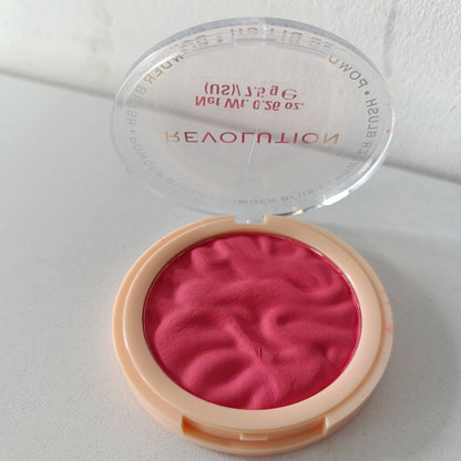 319082 - Makeup Revolution Skuqës për skuqje Reloaded, Qëndron gjatë gjithë ditës, Shumë i pigmentuar dhe i formueshëm, Coral Dream, 7.5g