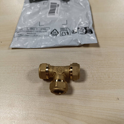 294446 - SOMATHERM PËR JU Kompresimi prej bronzi për tub bakri 14 mm, lidhje hidraulike