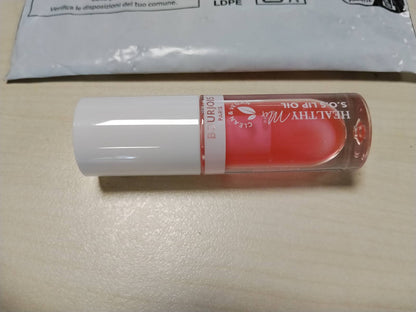 301238 - BOURJOIS Healthy Mix SOS Aceite Labial Melón Amour, 02, 4,5 ml