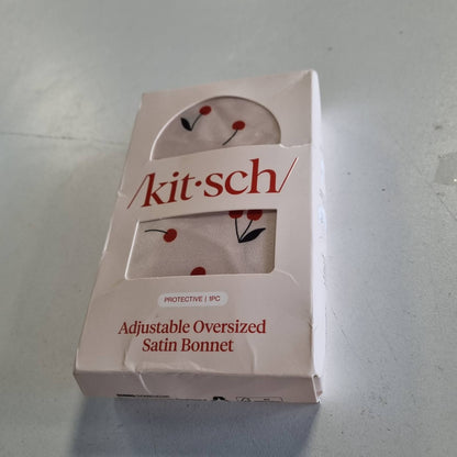 300501 - KITSCH Kapelë gjumi XL Satin, më e butë se mëndafshi, përshtatje e sigurt, rregullueshme, parandalon këputjen dhe ngatërrimin