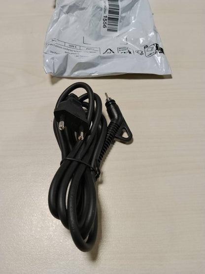 300792 - YOURSPARES Kabllo për drejtimin e flokëve për hekura të sheshtë dhe kaçurrela, e zezë, me kordon, për të gjitha llojet e flokëve
