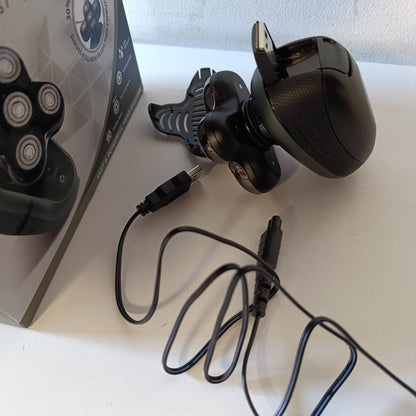 271157 - REMINGTON Brisku për Meshkuj me Kokë Tullace, Funksion Turbo Boost, 5 Koka Rroje, I papërshkueshëm nga uji, XR1600