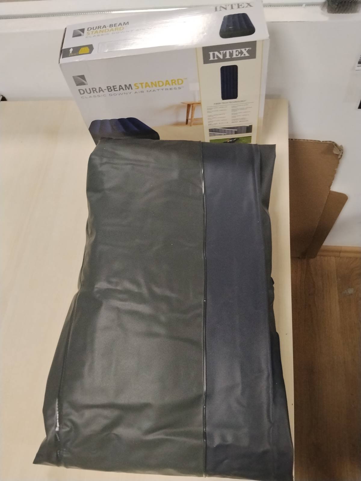 289125 - INTEX 64756 - Shtrat Klasik me Pupë - për 1 Person - 76cm x 191cm x 25cm