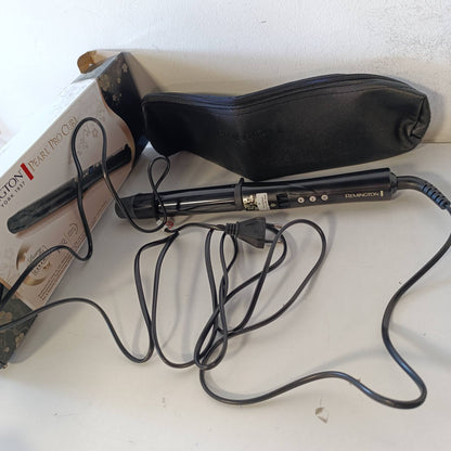 275267 - REMINGTON Hekur kaçurrelash për kaçurrela të mëdha CI9533, veshje qeramike me perla të vërteta, ekran LCD 130-210°C, përfshirë dorezën e nxehtësisë
