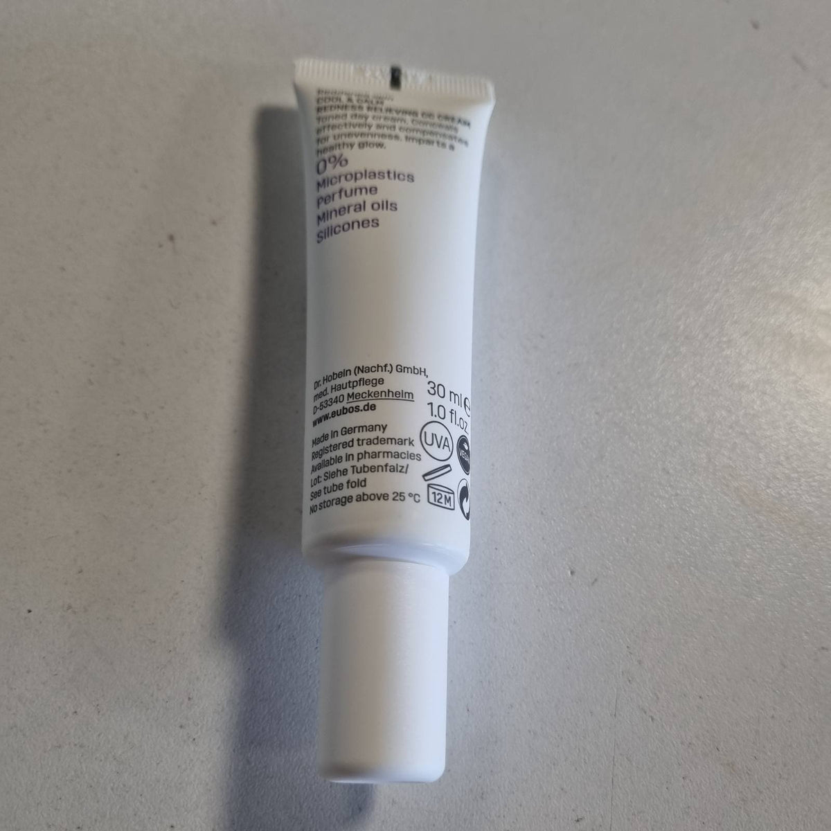 298374 - EUBOS KREM CC COOL & CLEAR, Krem dite me nuancë për lëkurë të skuqur, SPF 50, 30ml