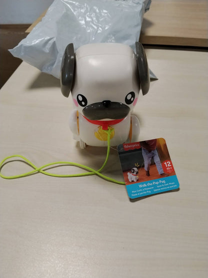 302240 - FISHER-PRICE Lodër tërheqëse FP Pets, për fëmijë 12 muajsh e lart, ecën këlyshin me lëvizje dhe tinguj