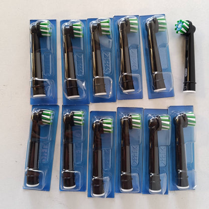 301943 - ORAL-B Koka Furçash Zëvendësuese PRO CrossAction, të Zeza, Pako me 12 Furça