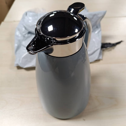 195739 - EMSA CAMPO Enë e Izoluar F41304 | Çelik Inox Premium | Kapacitet 1L | 100% e Papërshkueshme nga Rrjedhjet | Mban Pijet të Ngrohta për 12 Orë, të Ftohta për 24 Orë | Blu Pastel