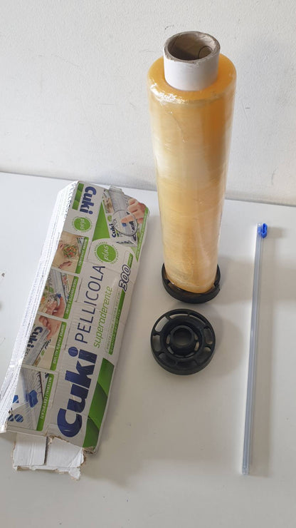 306816 - Cuki Fletë ngjitëse Super-Stick - 300 metra - Me prerës rrëshqitës - 1 pako
