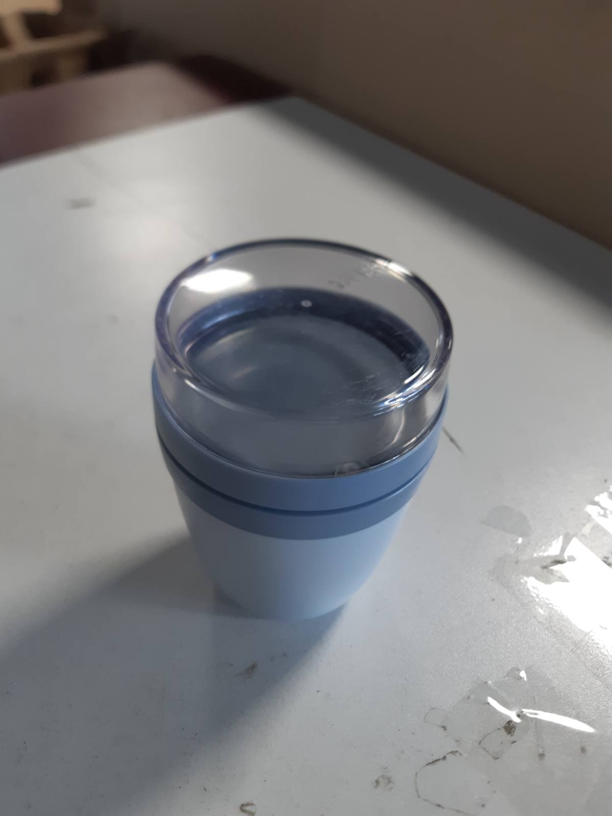 185636 - MEPAL Filxhan për Musli, i Përshtatshëm për Ngrirje dhe Mikrovalë, Kapacitet 300ml + 120ml - Blu Nordike