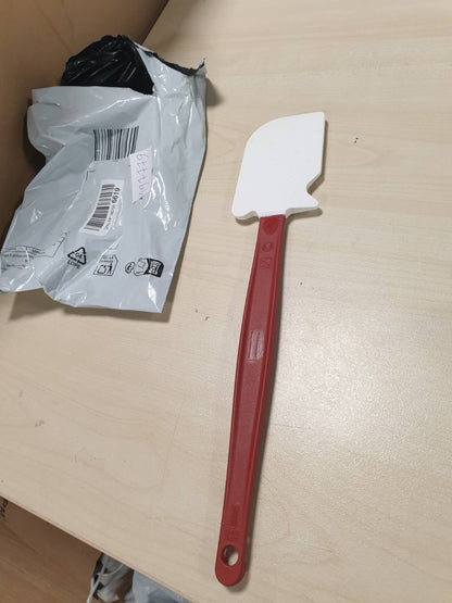 197779 - RUBBERMAID COMMERCIAL PRODUCTS Spatulë Silikoni me Rezistencë të Lartë të Nxehtësisë, 24cm, me Dorëzë të Kuqe