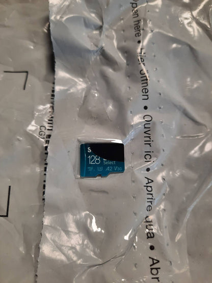 319447 - SAMSUNG Kartë microSD EVO Select (2024) + adaptor SD, 128 GB, kartë memorieje për telefona inteligjentë dhe tableta, UHS-I U3, 4K UHD, Full HD, lexim 160 MB/s, MB-ME128SA/EU