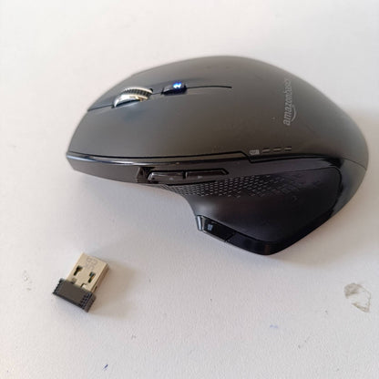 276769 - AMAZON BASICS Maus pa Tel Ergonomik, Madhësi Normale, Lëvizje e Shpejtë, Ngjyrë e Zezë