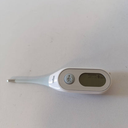 275742 - BRAUN Termometër dixhital preciz PRT2000 | Shkop dixhital për vende të ndryshme | Oral, Rektal ose Nën sqetull | I përshtatshëm për foshnje dhe fëmijë