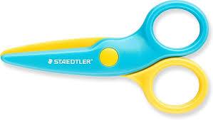 310739 - STAEDTLER - Gërshërë sigurie Noris Junior, për fëmijë, 10 cm të gjata, qoshe të rrumbullakosura, model për dorën e djathtë
