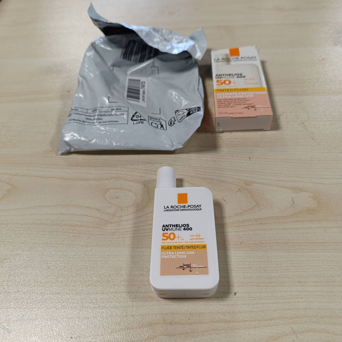 275383 - LA ROCHE-POSAY Anthelios Invisible Fluid, UVMune 400, SPF 50+, 50 ml, Lëng mbrojtës nga dielli për lëkurë të ndjeshme