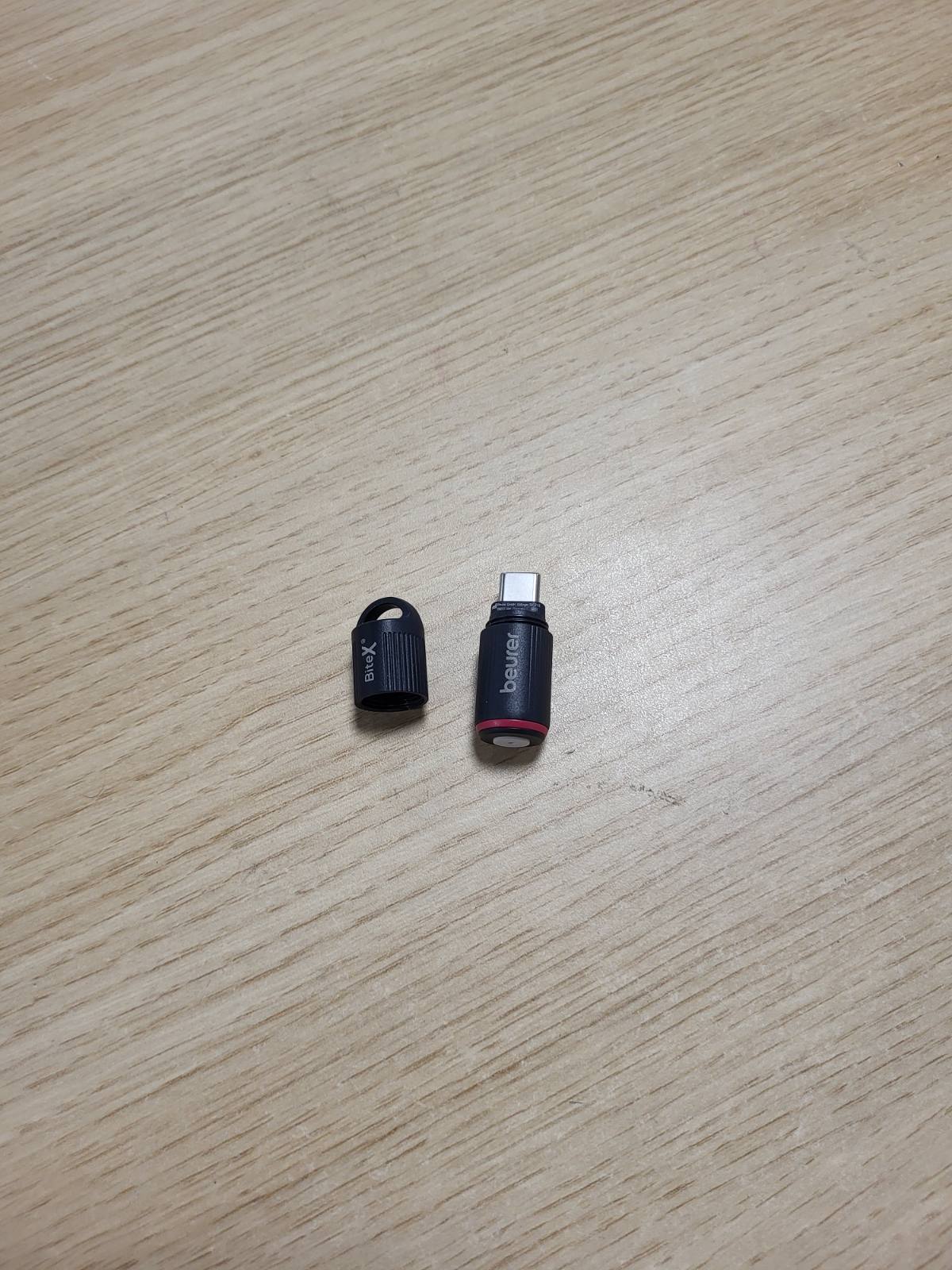 275394 - BEURER BiteX Go Deep Shërues Elektrik i Pickimeve të Insekteve, stilolaps ngrohës për Android dhe iPhone (USB-C), me dritë
