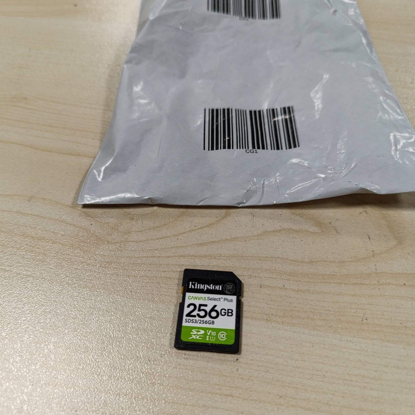 273578 - KINGSTON Kartë memorieje Canvas Select Plus SD 256GB SDXC Gen3 150MB/s C10 UHS-I U1 V10 - SDS3/256GB