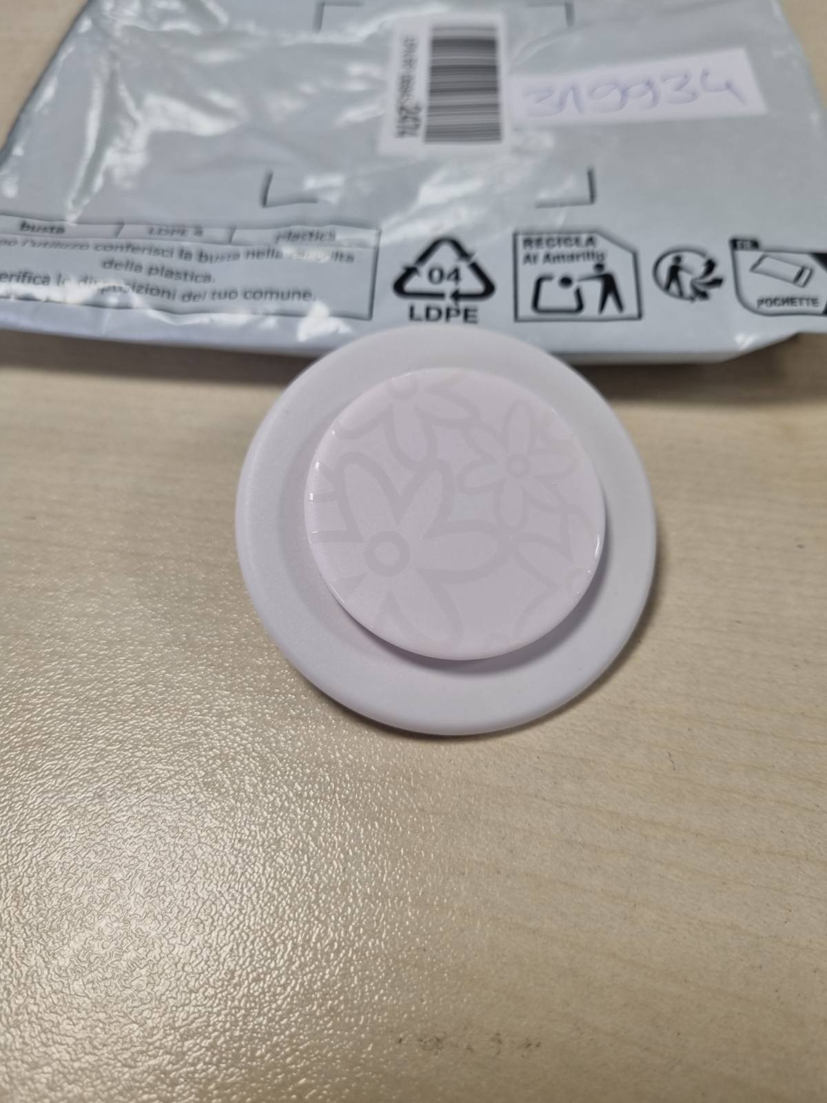 319934 - Mbajtëse MagSafe PopSockets, mbajtëse magnetike, i bardhë - Horchata