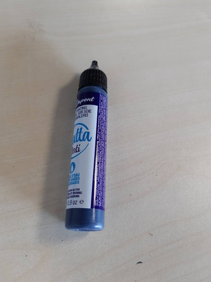274565 - H DUPONT DU0630025250C - Një tub 25 ml me bordurë blu të mesnatës, bazë uji, për pikturë mëndafshi