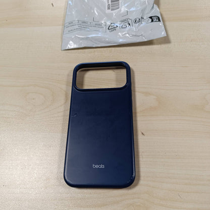 273145 - BEATS Mbrojtëse për iPhone 17 Pro Max me MagSafe dhe Kontroll të Kamerës, Përfundim Mat, Rreshtim prej Pëlhure Mikrofibre - Blu Bazalti