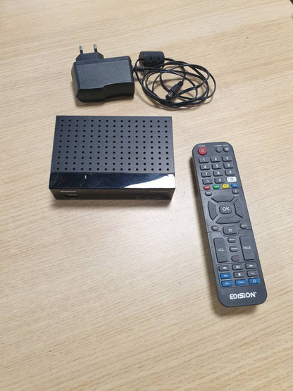 295194 - EDISION Marrës Satelitor Proton S2 Plus Full HD FTA, Telekomandë 2-në-1, Pajtueshëm me Unicable (DVB-S2, HDMI, SCART, S/PDIF, USB, LAN)