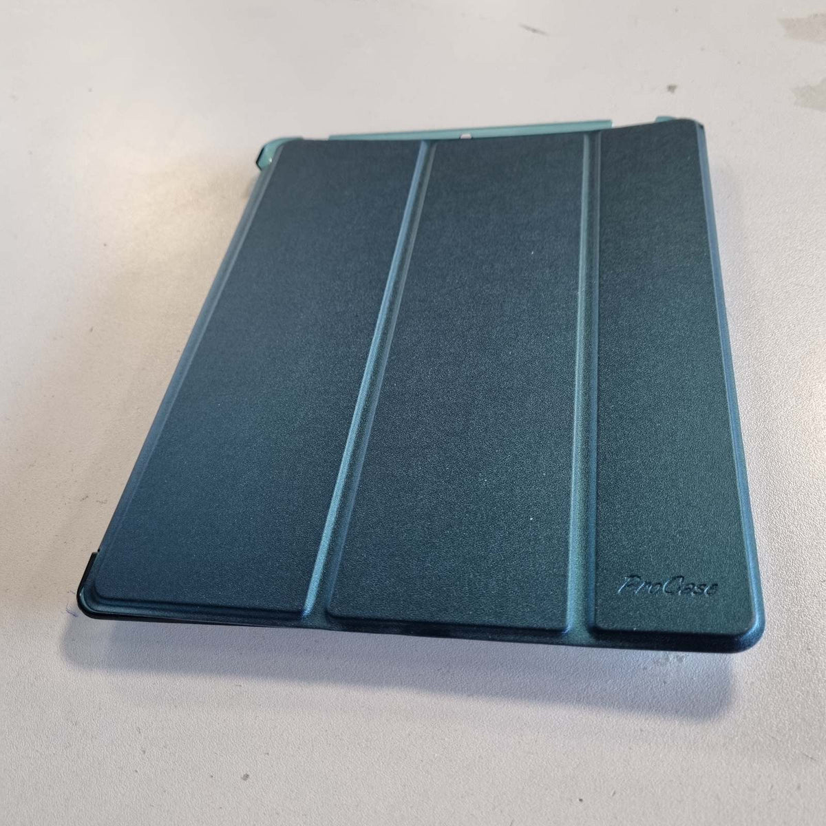296345 - PROCASE Mbështjellëse për iPad të gjeneratës së dytë 2011, të tretë fillim 2012, të katërt fund 2012, 9.7 inç, mbështjellëse e lehtë mbrojtëse, gjumë/zgjim automatik - cian