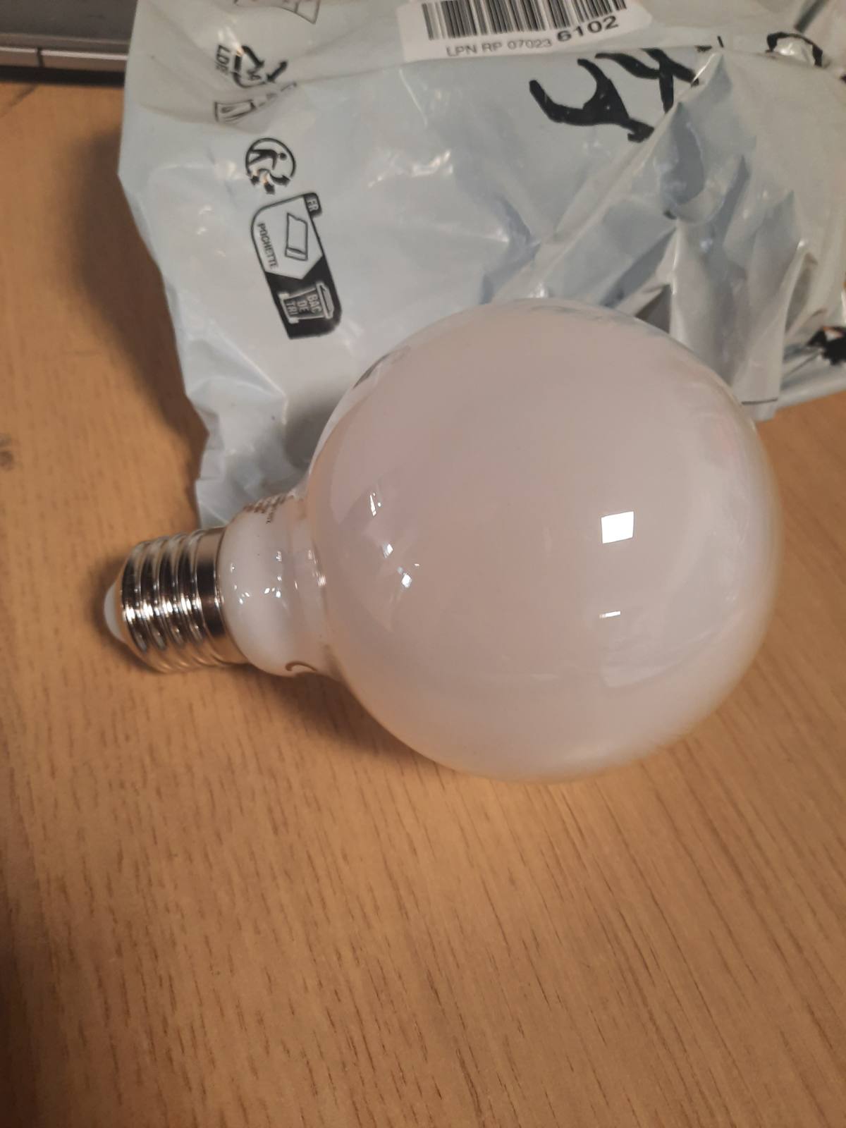 186682 - PAULMANN Llambë LED me Filament 28701, 7.5W, E27, Opal me errësim, 2700K, e bardhë e ngrohtë