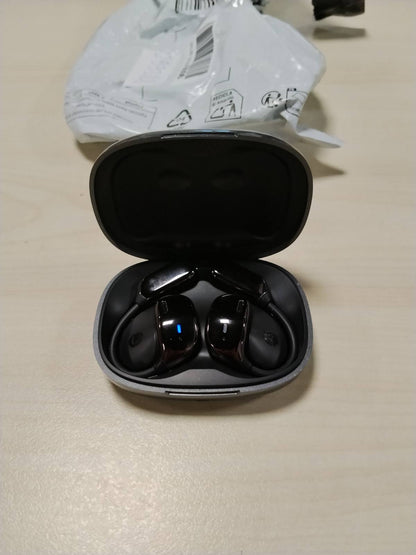 299388 - Kufje sportive Bluetooth pa tel me ekran me prekje, mbi vesh, kufje vrapimi me grepa veshi, kufje palestre Bluetooth inteligjente me mbulesë në ekran për iPhone dhe Android.
