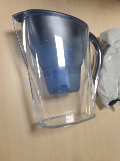 222321 - BRITA Enë filtri për ujë të bardhë Marella, 2.4l, përfshirë 3 fishekë MAXTRA PRO Pure Performance, me BRITA Memo dhe kapak me mentesha