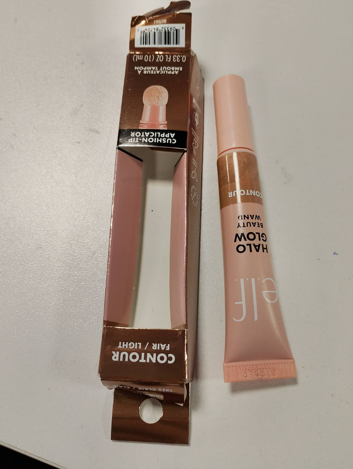301302 - ELF Halo Glow Contour Beauty Wand, shkop konturues i lëngshëm, vegane, pa mizori, e lehtë