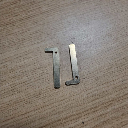 322606 - ÇELËS BE IN YOUR MIND VA2, 49 mm, i paprerë, i pajtueshëm me kartën e telekomandës Smart Renault Kadjar Captur Megane Scenic, 2 copë