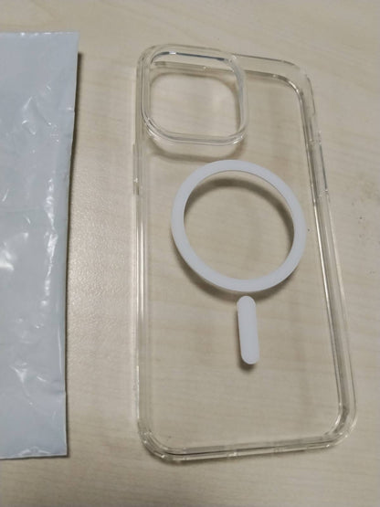 309075 - BELKIN Mbrojtëse MagSafe për iPhone 14 Pro Max, mbulesë magnetike transparente me magnet të integruar dhe skaje të ngritura për mbrojtjen e kamerës, e përshtatshme për karikim pa tel