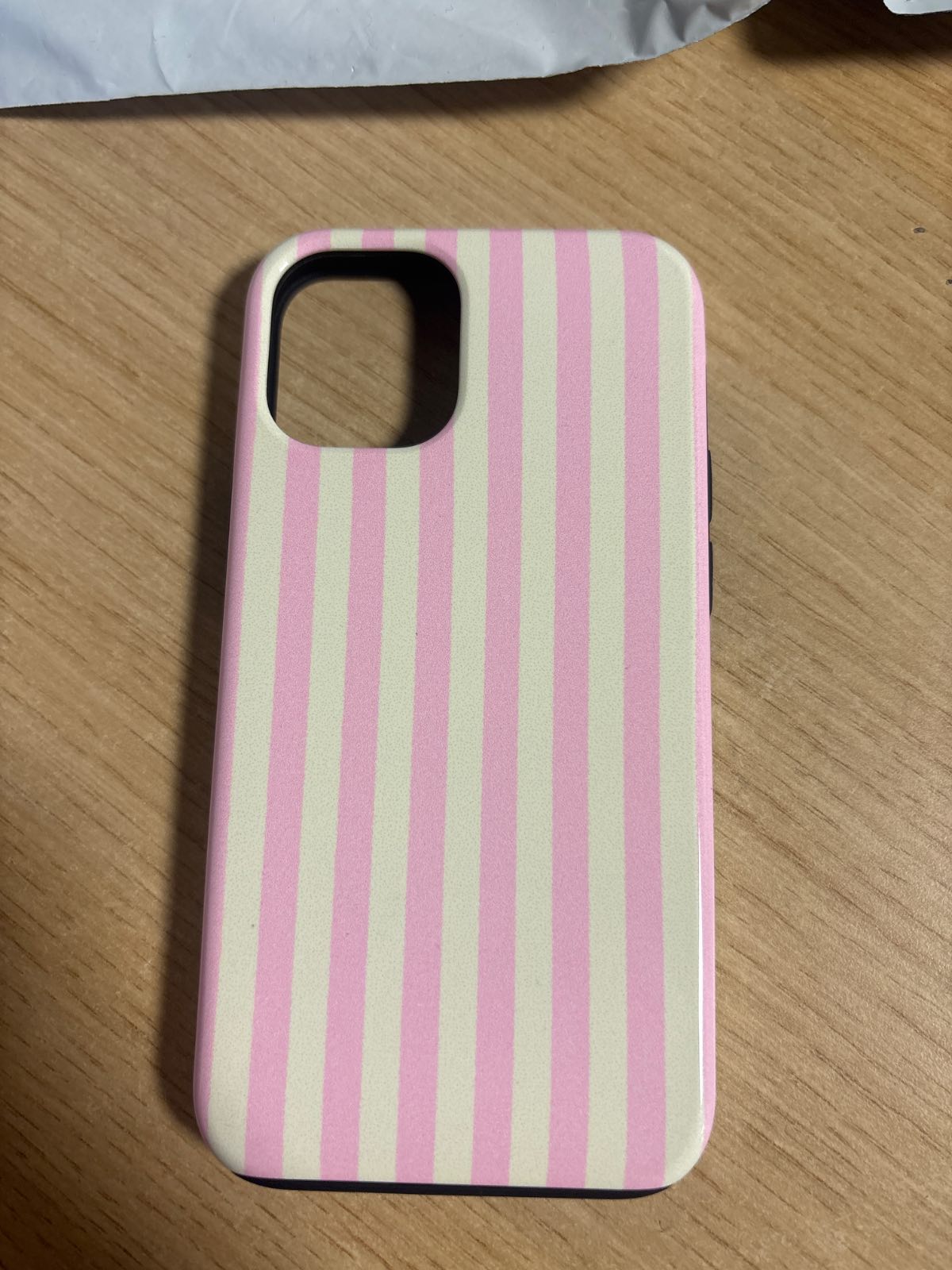 309050 - Mbështjellës për iPhone 12 mini, pastel rozë dhe të verdha